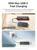 UGREEN Magflow Qi2.2 25W Slim Power Bank 10000mAh