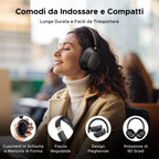 UGREEN HiTune Max5c Bluetooth Headphones Over-Ear ANC Adaptive 43dB Hi Res