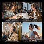 UGREEN HiTune Max5c Bluetooth Headphones Over-Ear ANC Adaptive 43dB Hi Res