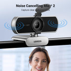 UGREEN Webcam Full HD 1080P 30FPS USB A PC Camera Focus Fixed