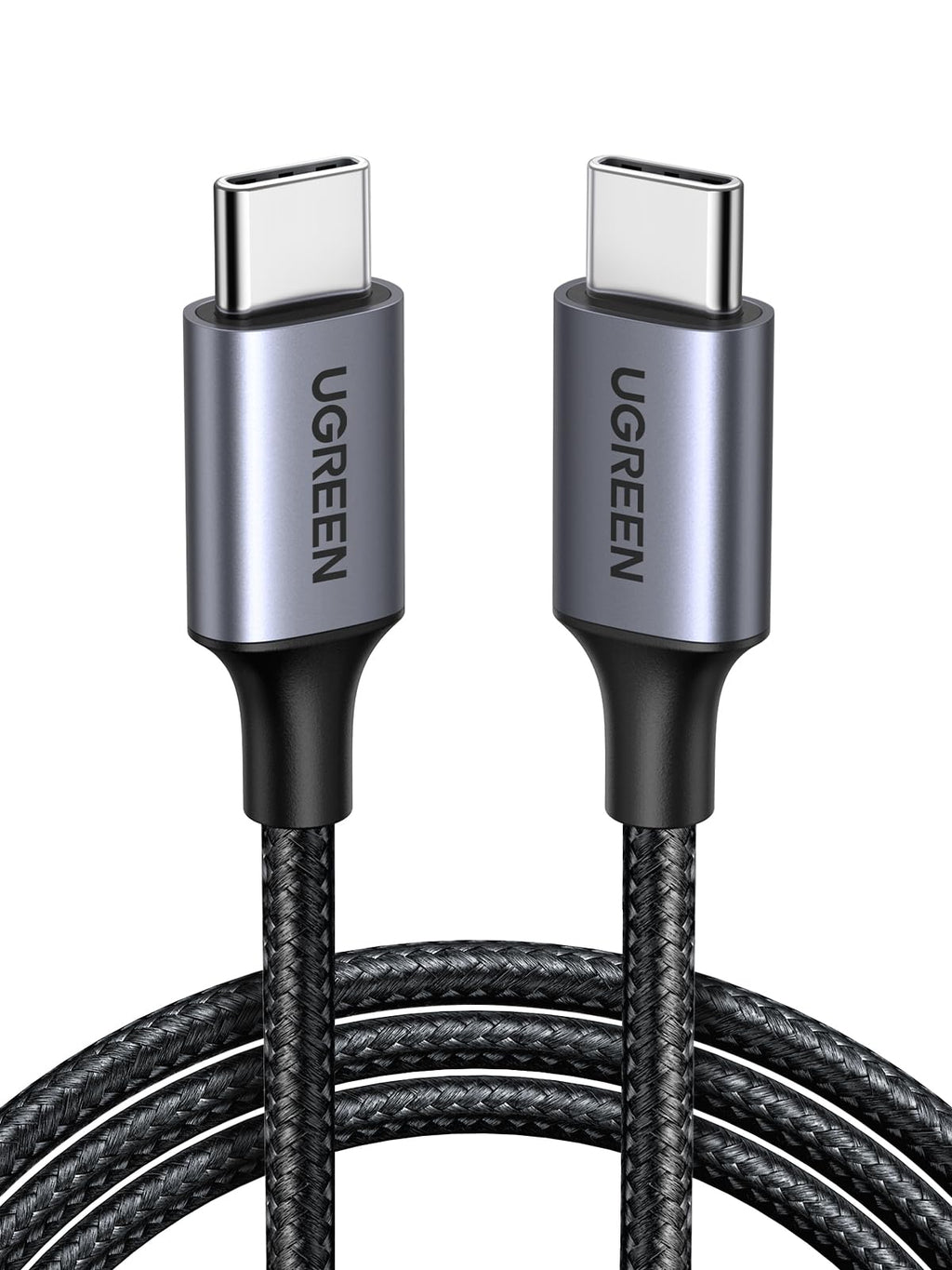 UGREEN Zapix USB C Cable 60W PD 3.0 Fast Charging Braided Nylon (3M)