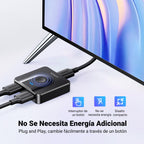 UGREEN Switch HDMI 2.0 4K 60Hz 2 Inputs 1 Output Commutator Bidirectional