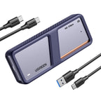 UGREEN M.2 NVMe 40Gbps SSD Enclosure M.2 PCIe UASP Trim USB 4.0 | from 2230 2242 2260 2280 with M-Key or M+B Key Compatible with 970 EVO Plus 980 Pro WD SN770 Kingston