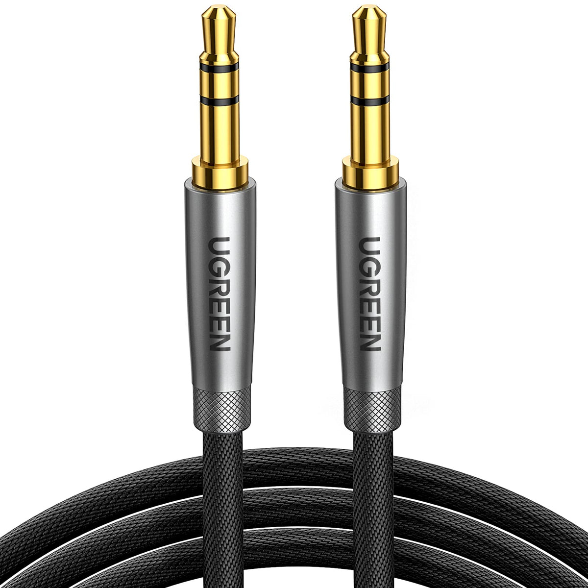 UGREEN Aux Cable 0.3 cm Male HiFi Stereo Cable Audio Mini Jack (1M)
