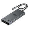 UGREEN Revodok Pro 2102 USB C Hub 10 in 1 Docking Station Dual Display | Dual HDMI 4K60Hz, 10Gbps, 2A2C, Gigabit RJ45, 100W PD Charging, SD TF Reader, Compatible with MacBook Air Pro M4 M3 M2 M1