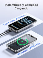 UGREEN Zapix Power Bank Magsafe 10000mAh External Battery Wireless PD 20W | Quick Charge 20W PD QC 3.0, Magnetic Portable Charger Compatible with iPhone 17 16 15 14 13 12 Air Plus Pro Max