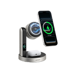 UGREEN MagFlow Pro Magnetic Wireless Charging Stand (2-in-1, Qi2 25W, Smart Cooling System)