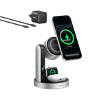 UGREEN MagFlow Pro Magnetic Wireless Charging Stand (3-in-1, Qi2 25W)