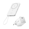 UGREEN MagFlow Air-powerbank og Nexode Air-opladerpakke (5.000 mAh / 10.000 mAh, Qi2 15 W, 65 W GaN)