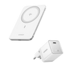 UGREEN MagFlow Air Powerbank & Nexode Air Ladegerät-Bundle (5.000 mAh / 10.000 mAh, Qi2 15 W, 65 W GaN)