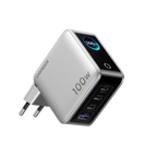 Carregador UGREEN Nexode Pro com ecrã inteligente (100W, 4 portas, GaN)