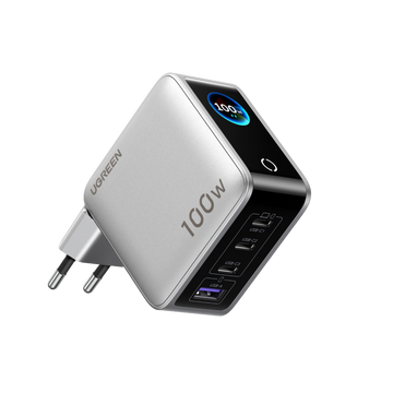 UGREEN Nexode Pro Smart Display Charger (100W, 4-Port, GaN)