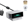 UGREEN Nexode Pro Smart Display Desktop Charger (300W, 8-Port, GaN, 5 Charging Modes)
