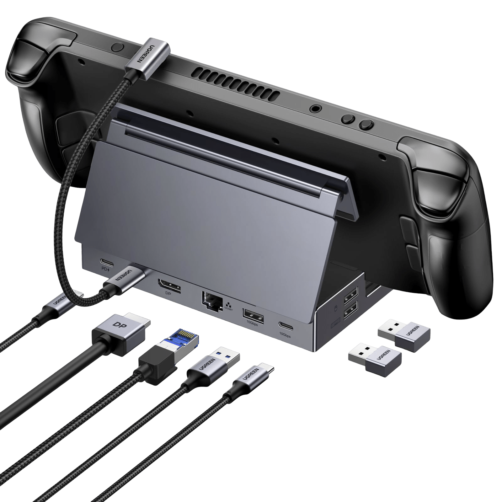 GREEN Steam Deck Docking Station (9 - Port, 4K@120Hz, 100W) - UGREEN EU
