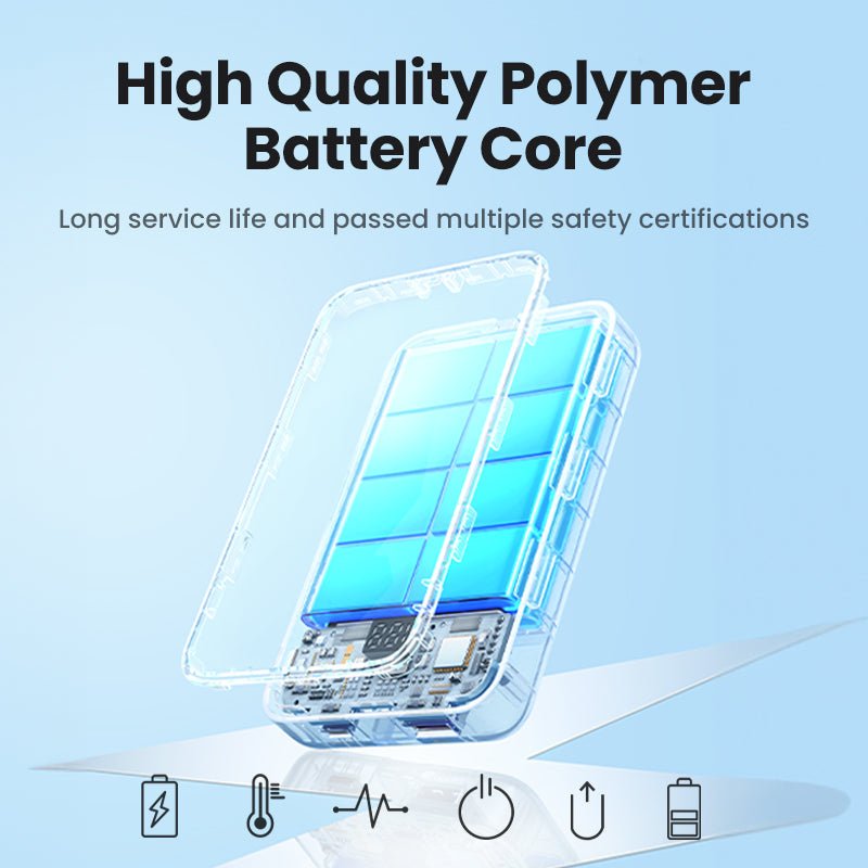 UGREEN 10000 mAh PD 20 W Power Bank with integrated USB - C cable - UGREEN EU