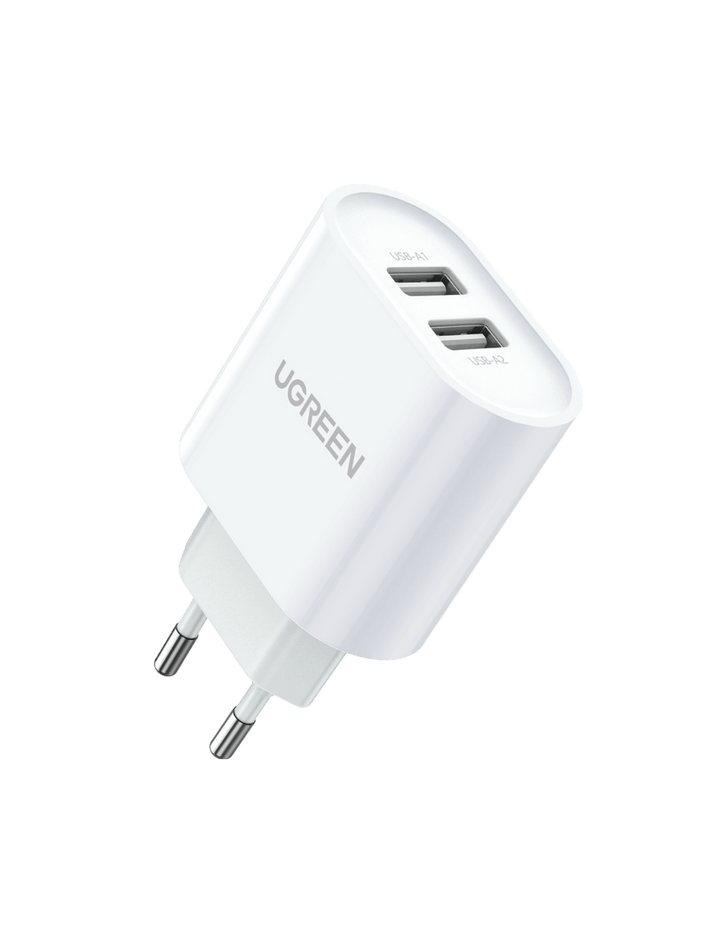 UGREEN 17W USB Charger, 2 - Port 3.4A Power Adapter - UGREEN EU