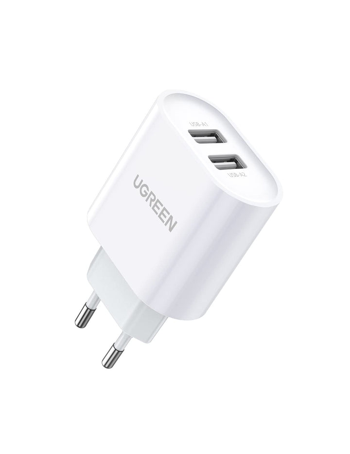 UGREEN 17W USB Charger, 2 - Port 3.4A Power Adapter - UGREEN EU