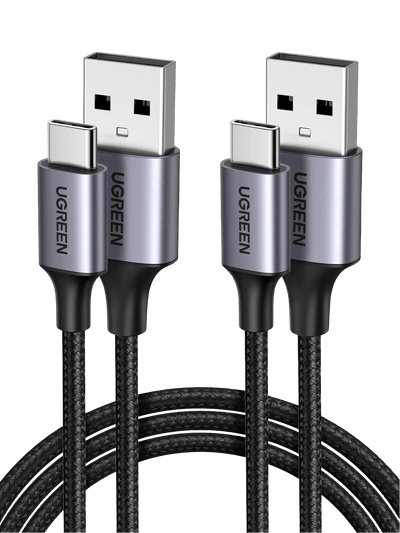 UGREEN 18W 2 Pack USB A to USB C Charger Cable