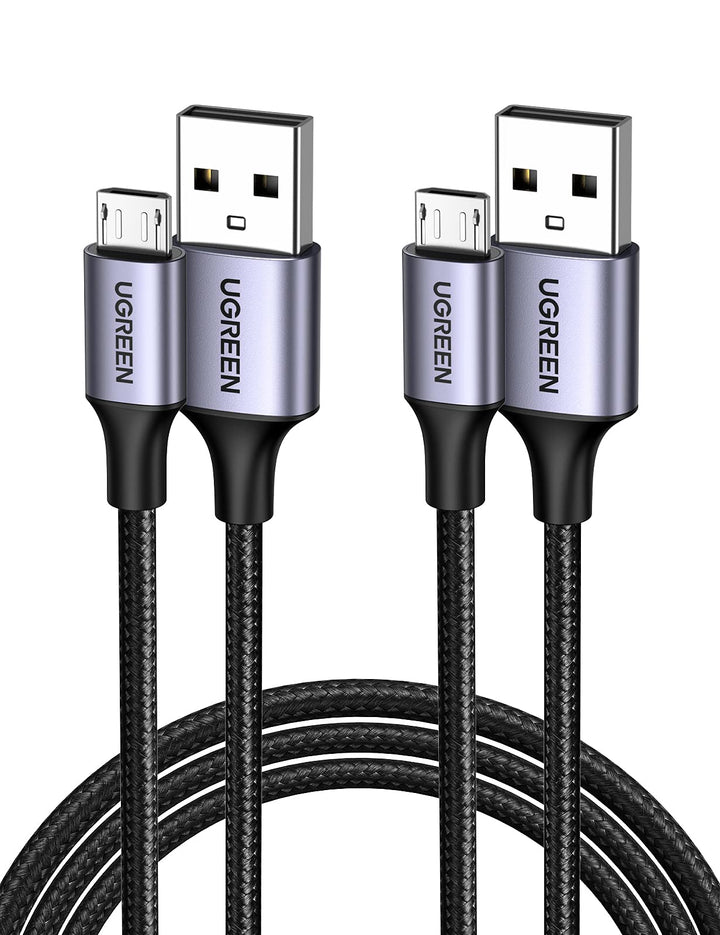 UGREEN 18W Micro USB Cable - Fast Charging for Android (2 Pack, 1M) - UGREEN EU