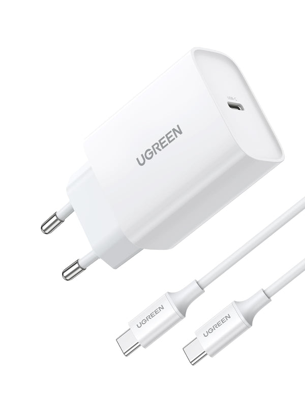 UGREEN 30 W USB - C PPS PD 3.0 Charger with USB - C Charging Cable (1M) - UGREEN EU