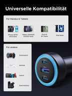 UGREEN 30W 3 - Port USB - C Car Charger - UGREEN EU