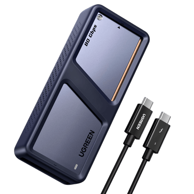 UGREEN 80Gbps M.2 NVMe SSD Enclosure with Thunderbolt 5/4 and USB 4