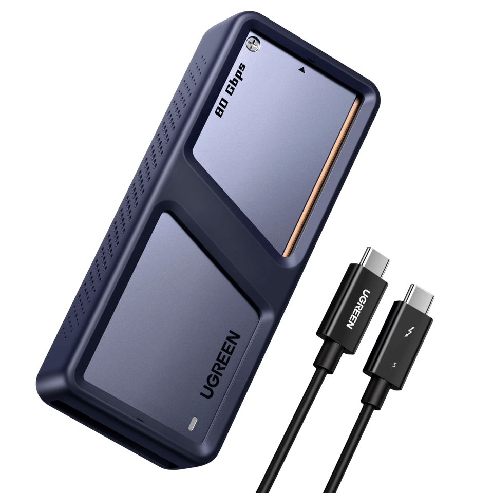 UGREEN 80Gbps M.2 NVMe SSD-Gehäuse mit Thunderbolt 5/4 und USB 4