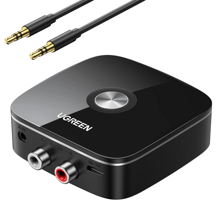 UGREEN AUX Bluetooth 5.3 Receiver Adapter for A Stereo System
