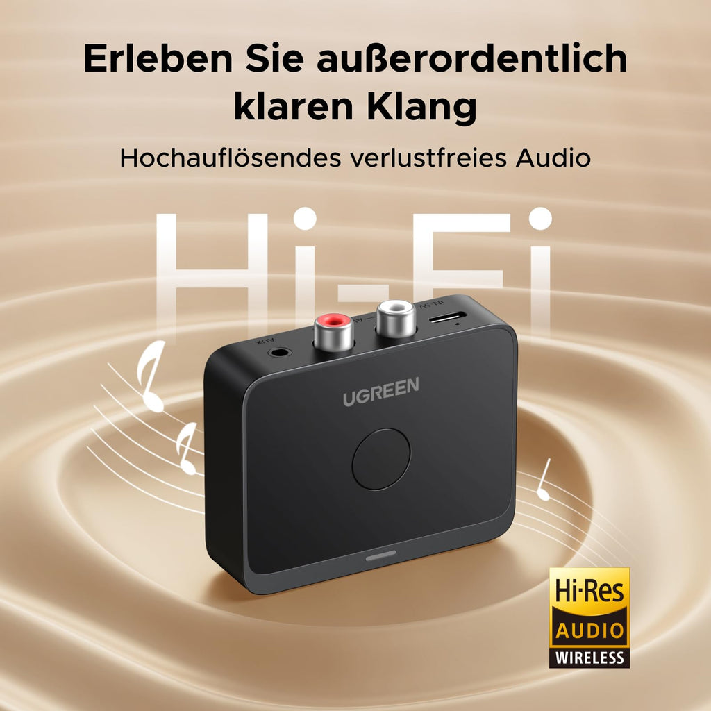 UGREEN Bluetooth 6.0 LDAC Hi - Res Audio Adapter - UGREEN EU