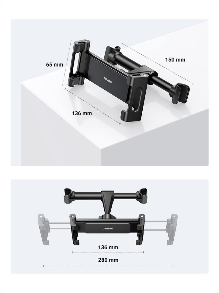 UGREEN Car Tablet & Phone Holder for Back Seat - UGREEN EU