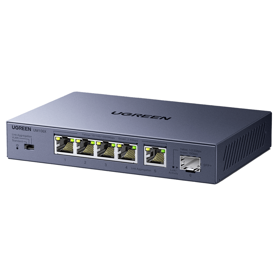 UGREEN Switch Ethernet (6 porte)