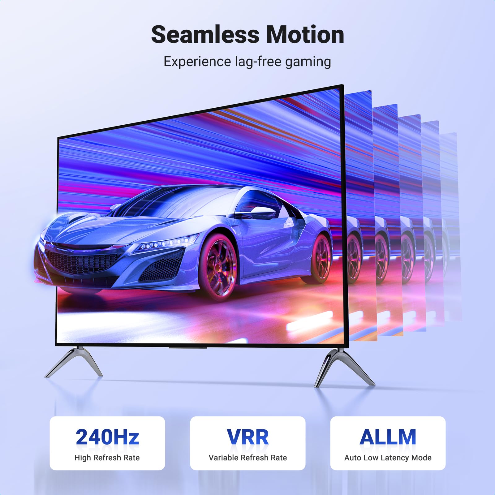 UGREEN HDMI 2.1 Cable (48Gbps, 8K@60Hz, 4K@240Hz, eARC, HDR) - UGREEN EU