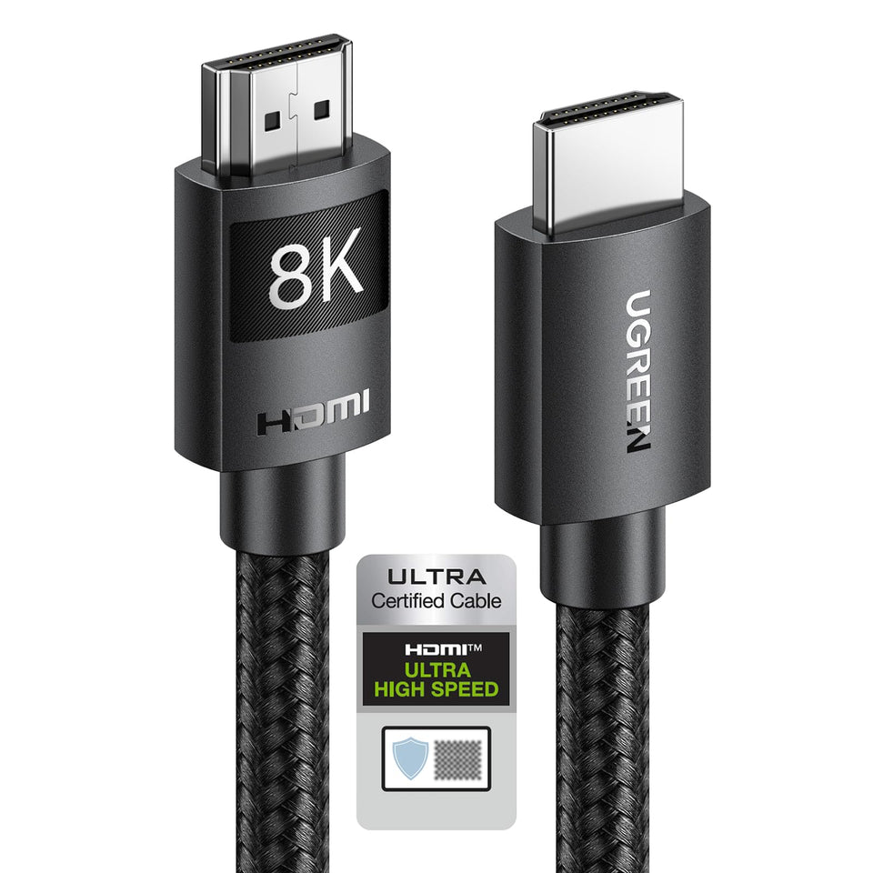 UGREEN HDMI 2.1 Kabel (48 Gbps, 8K@60Hz, 4K@240Hz, eARC, HDR)