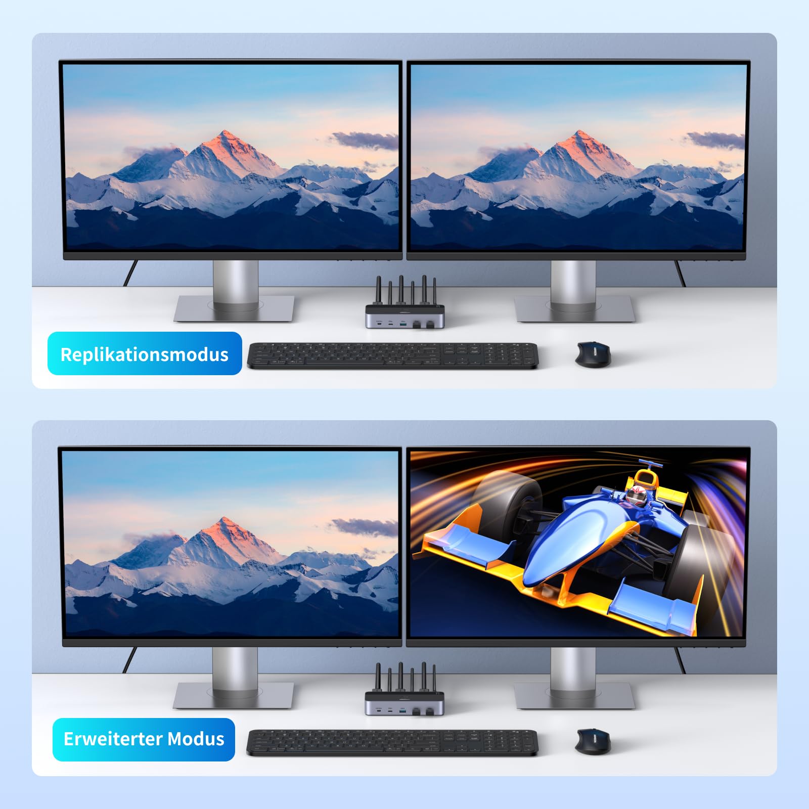 UGREEN HDMI KVM Switch (2 PCs, 2 Monitors, 4K@60Hz) - UGREEN EU