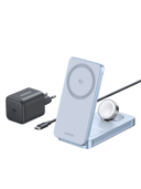 UGREEN MagFlow 3-in-1 Magnetic Wireless Charger (Qi2 25W, MagSafe-Compatible)
