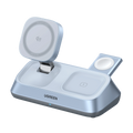 UGREEN MagFlow 3-in-1 Magnetic Wireless Desktop Charger (Qi2 25W, MagSafe-Compatible)