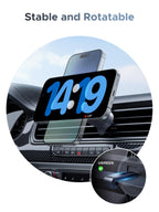 UGREEN MagFlow Magnetic Wireless Car Charger 25W (MagSafe compatible) - UGREEN EU