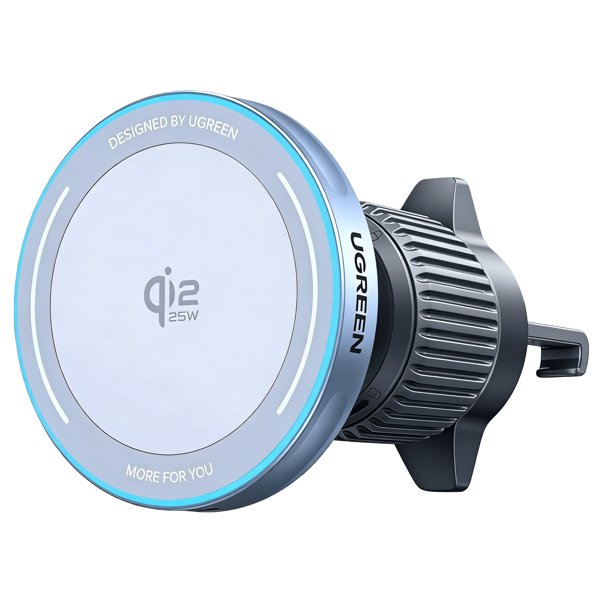 UGREEN MagFlow Magnetic Wireless Car Charger 25W (MagSafe compatible) - UGREEN EU