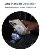 UGREEN MagFlow Magnetic Wireless Car Charger 25W (MagSafe compatible) - UGREEN EU