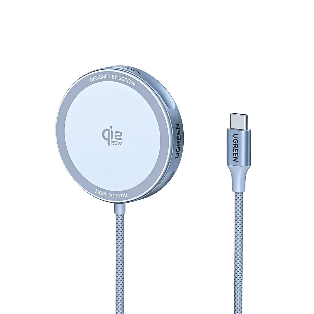 UGREEN MagFlow Magnetic Wireless Charging Pad 25W (MagSafe compatible) - UGREEN EU