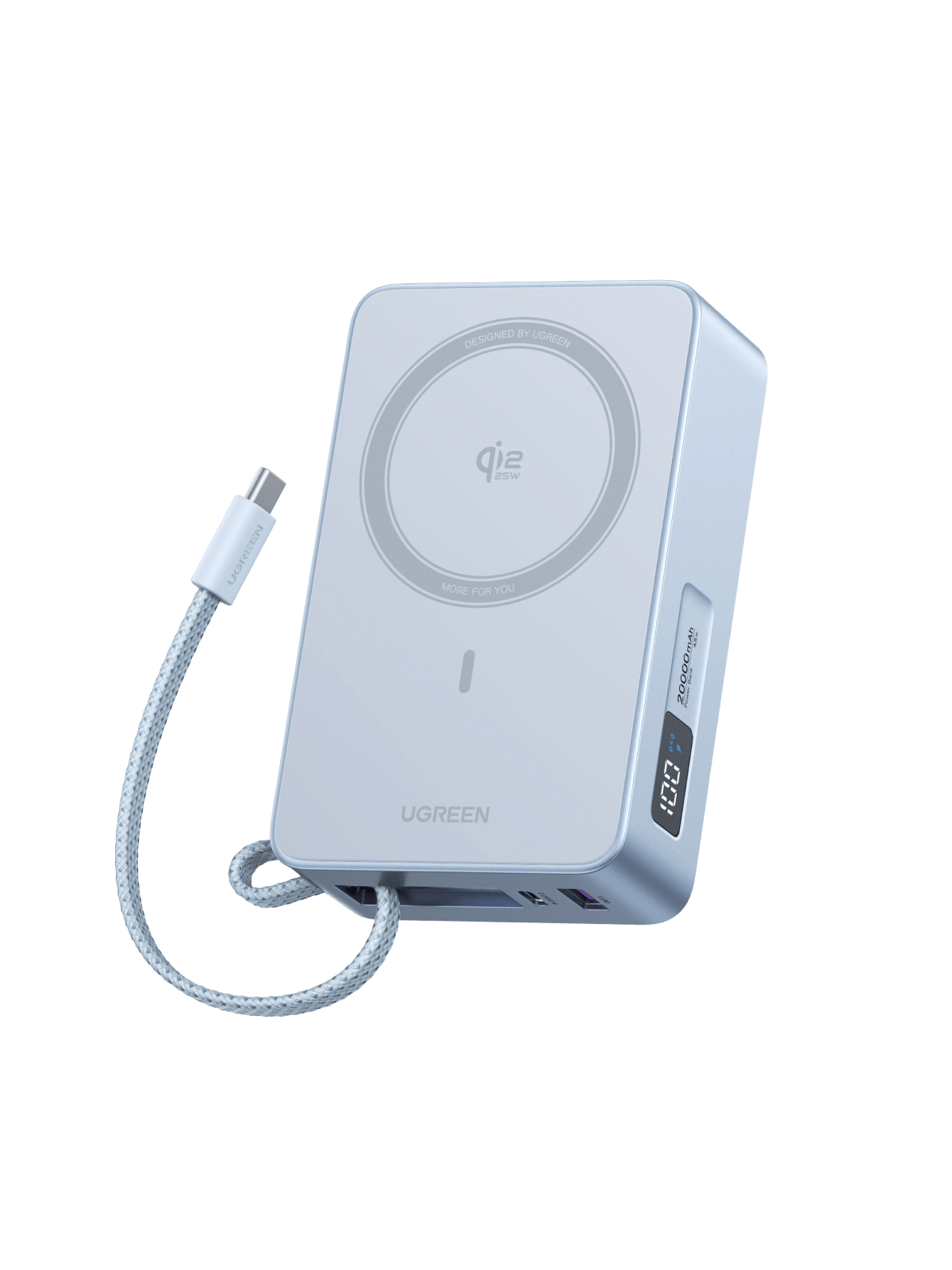 UGREEN MagFlow Magnetic Wireless Power Bank 20000mAh 45W (MagSafe compatible) - UGREEN EU