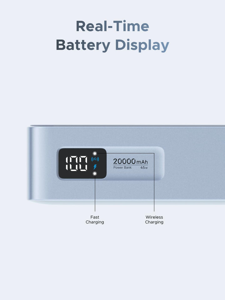 UGREEN MagFlow Magnetic Wireless Power Bank 20000mAh 45W (MagSafe compatible) - UGREEN EU