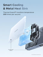 UGREEN MagFlow Power Bank (10000mAh, Qi2 25W, MagSafe - Compatible) - UGREEN EU