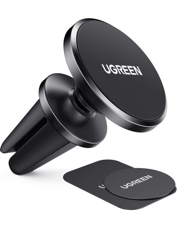 UGREEN Magnetic Phone Holder for Car Strong Magnet Cell Phone Mount Air Vent Compatible with iPhone 15 14 13 Pro Max Mini, iPhone 12 11 Plus SE XS XR 8 7 Smartphone - UGREEN EU