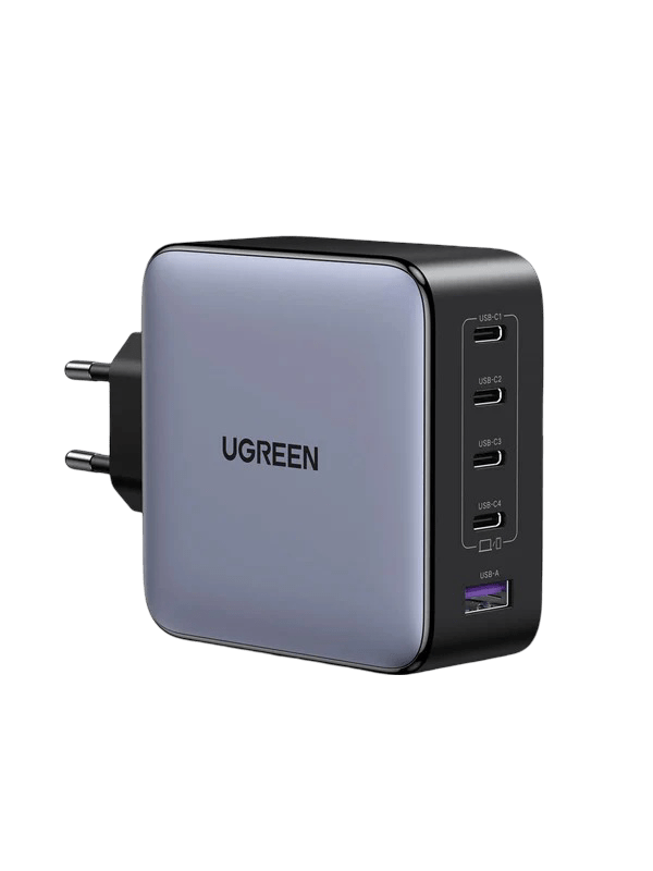 Carregador Rápido UGREEN Nexode 100W 5-Portas GaN