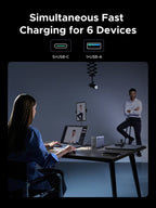 UGREEN Nexode 500W 6 - Port GaN Desktop Fast Charger - UGREEN EU