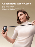 UGREEN Nexode 65W Charger with Retractable USB - C Cable - UGREEN EU