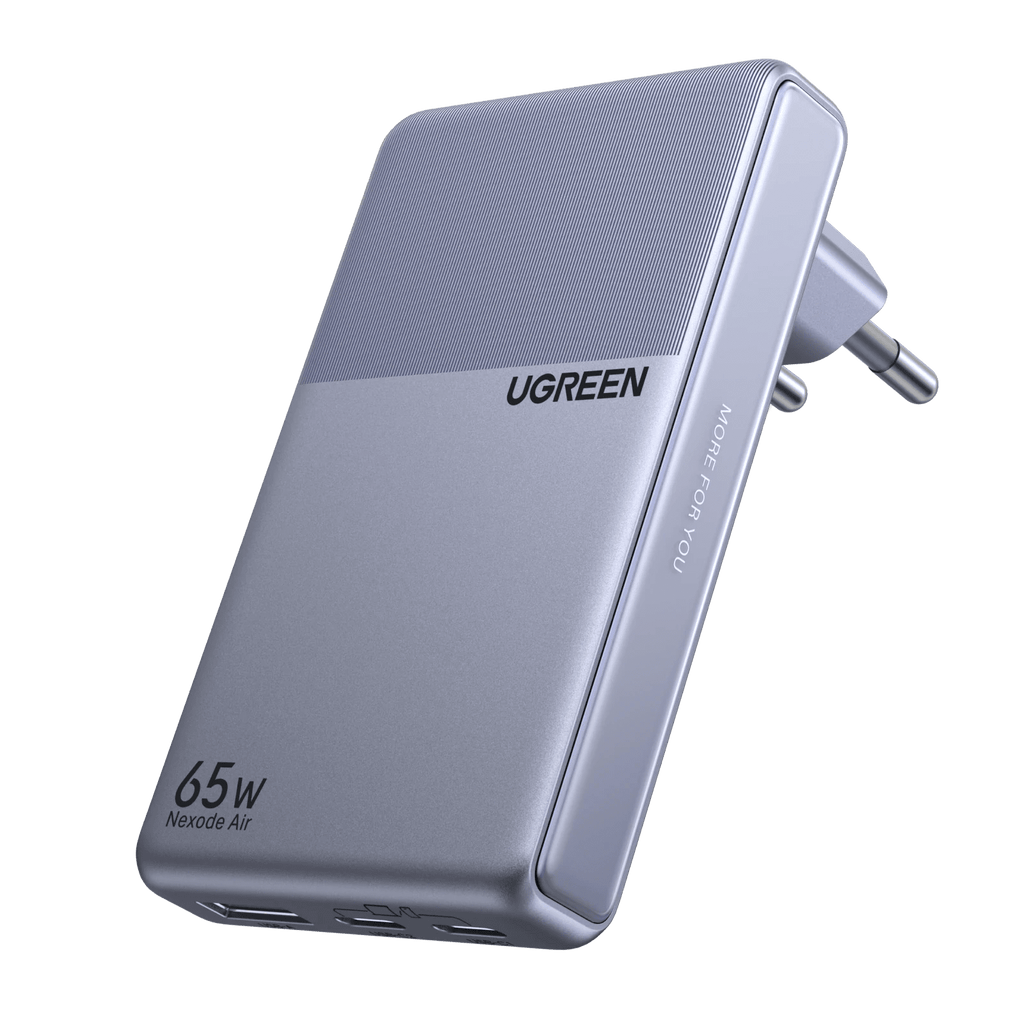 UGREEN Nexode Air Slim Charger (65W, 3 - Port, Foldable Plug) - UGREEN EU
