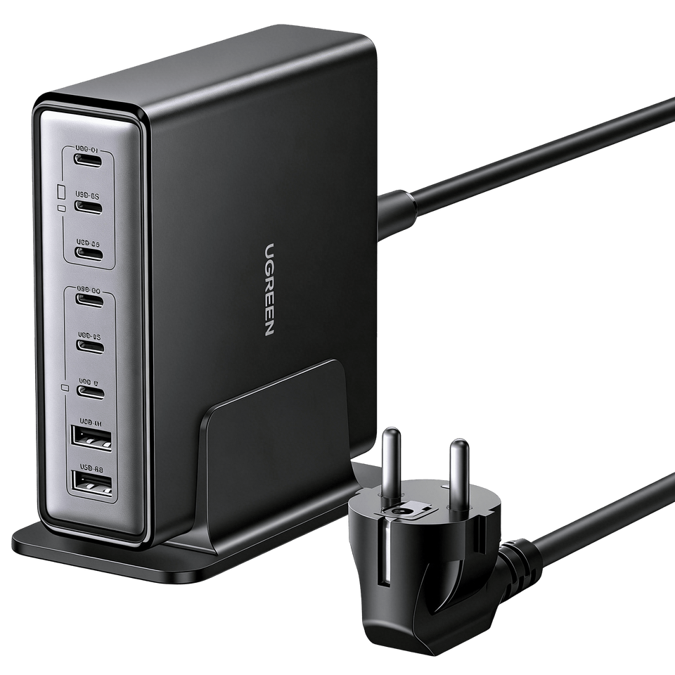 Carregador de Secretária UGREEN Nexode GaN (200W, 8 Portas)
