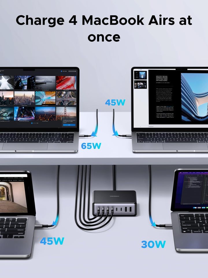 UGREEN Nexode Desktop GaN Charger (200W, 8 - Port) - UGREEN EU